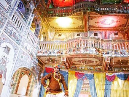 Hotel Shekhawati Haveli Мандава Экстерьер фото